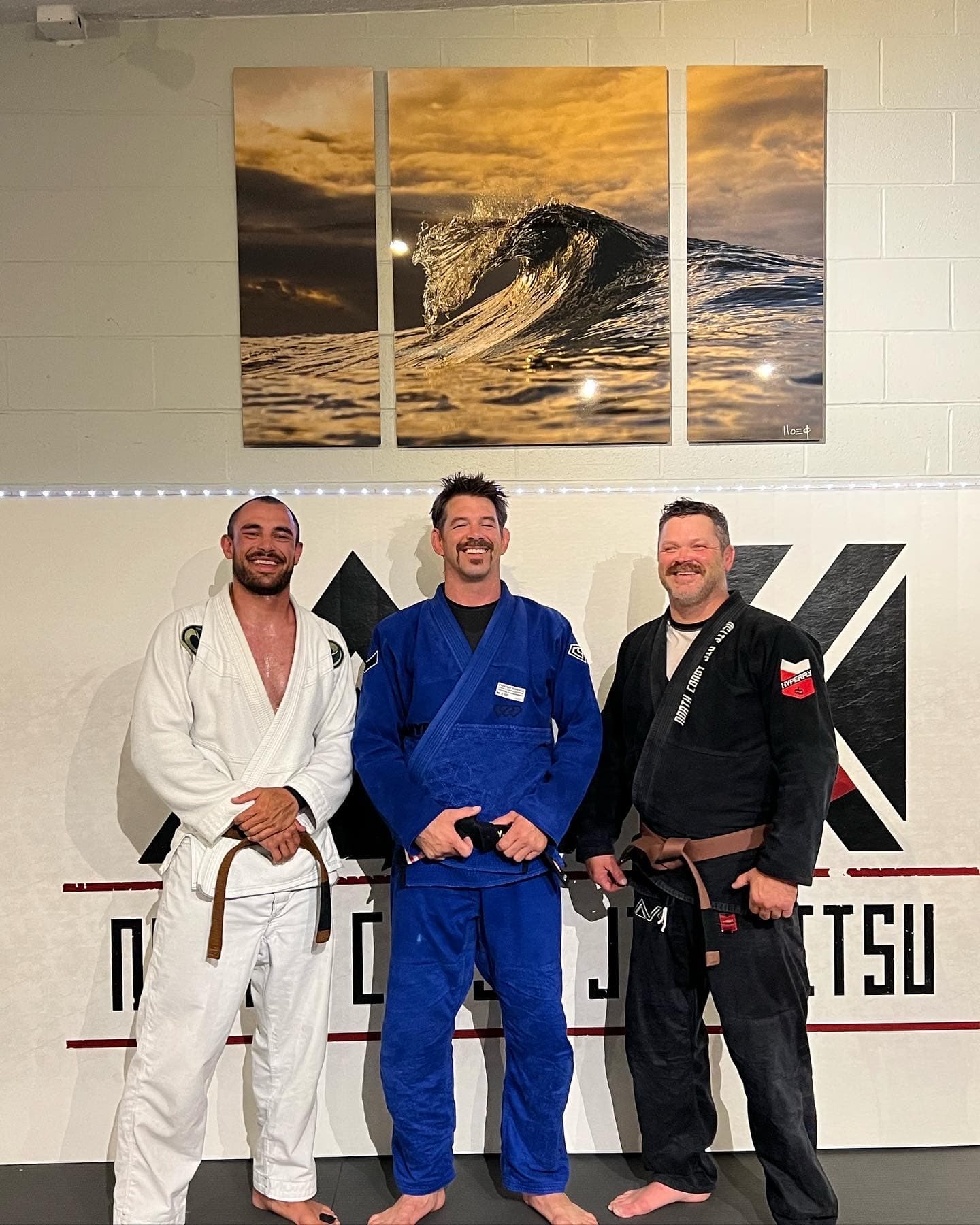 Jake Mapes during a jiu-jitsu session