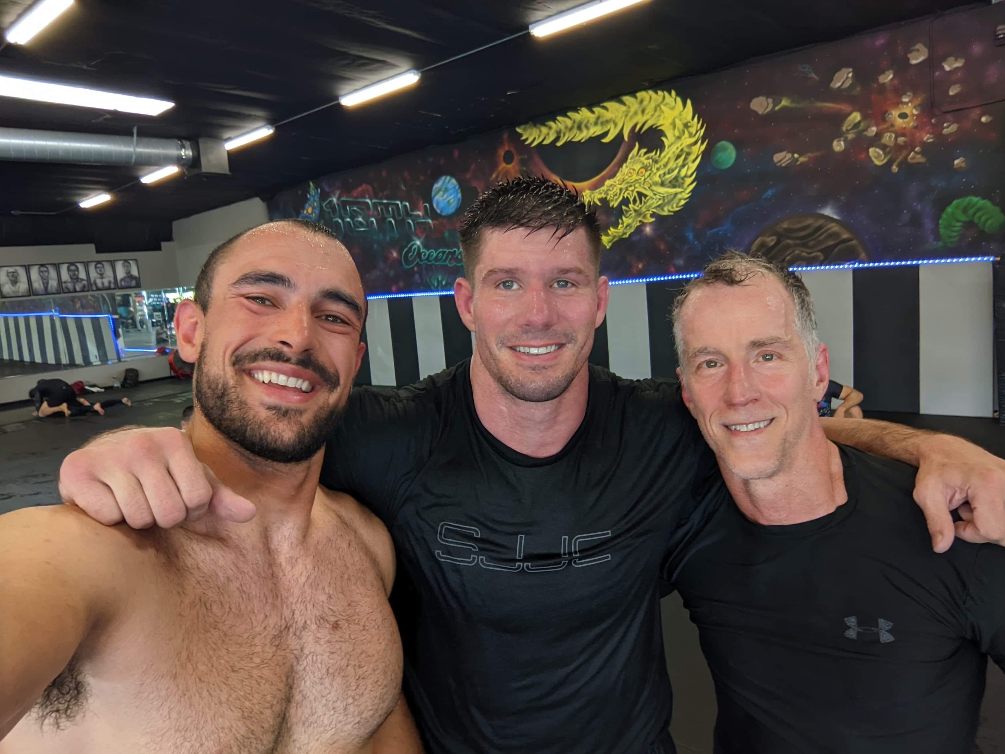 Kyle at 10th Planet training