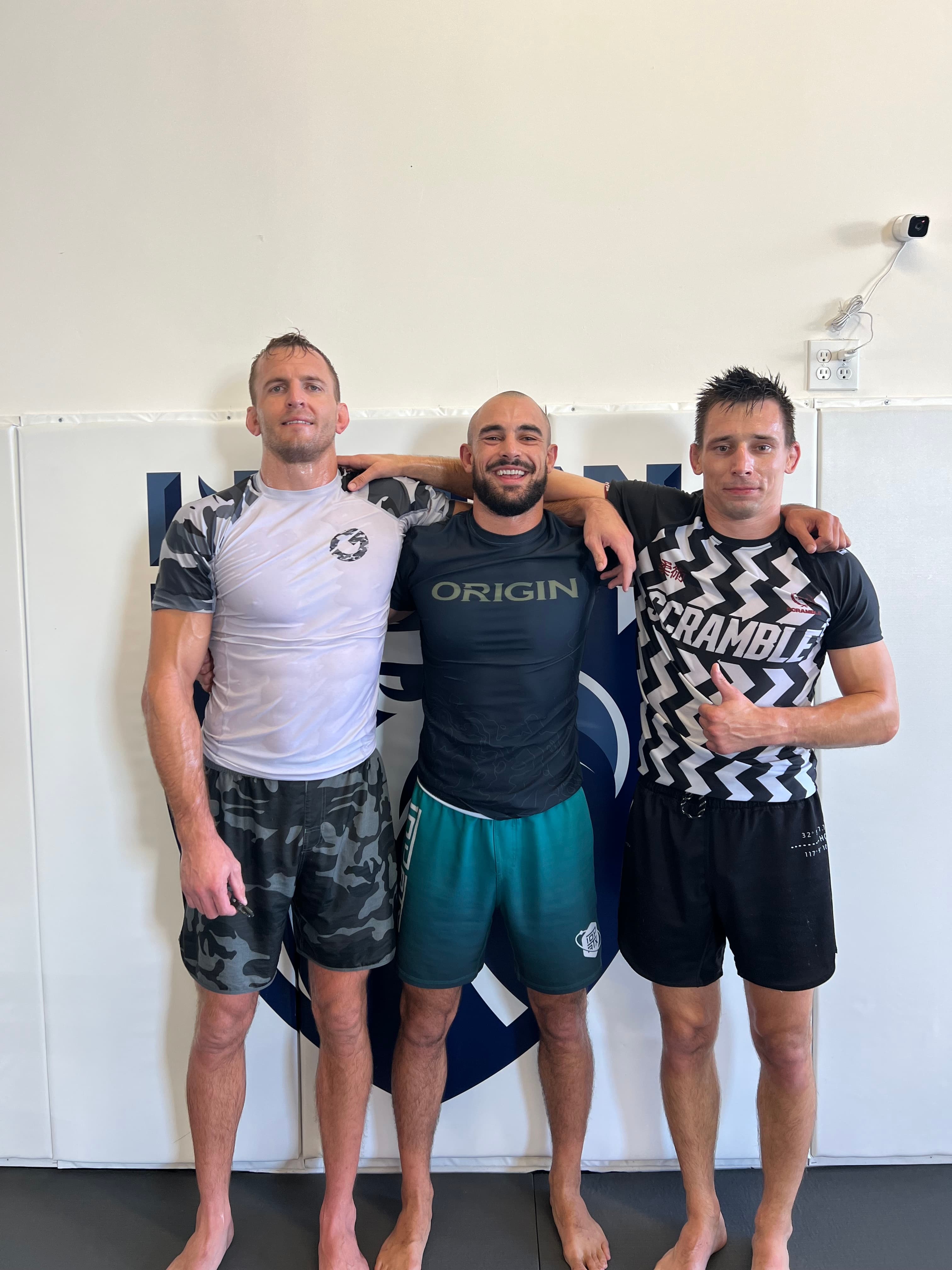 Miha and Breylor training together