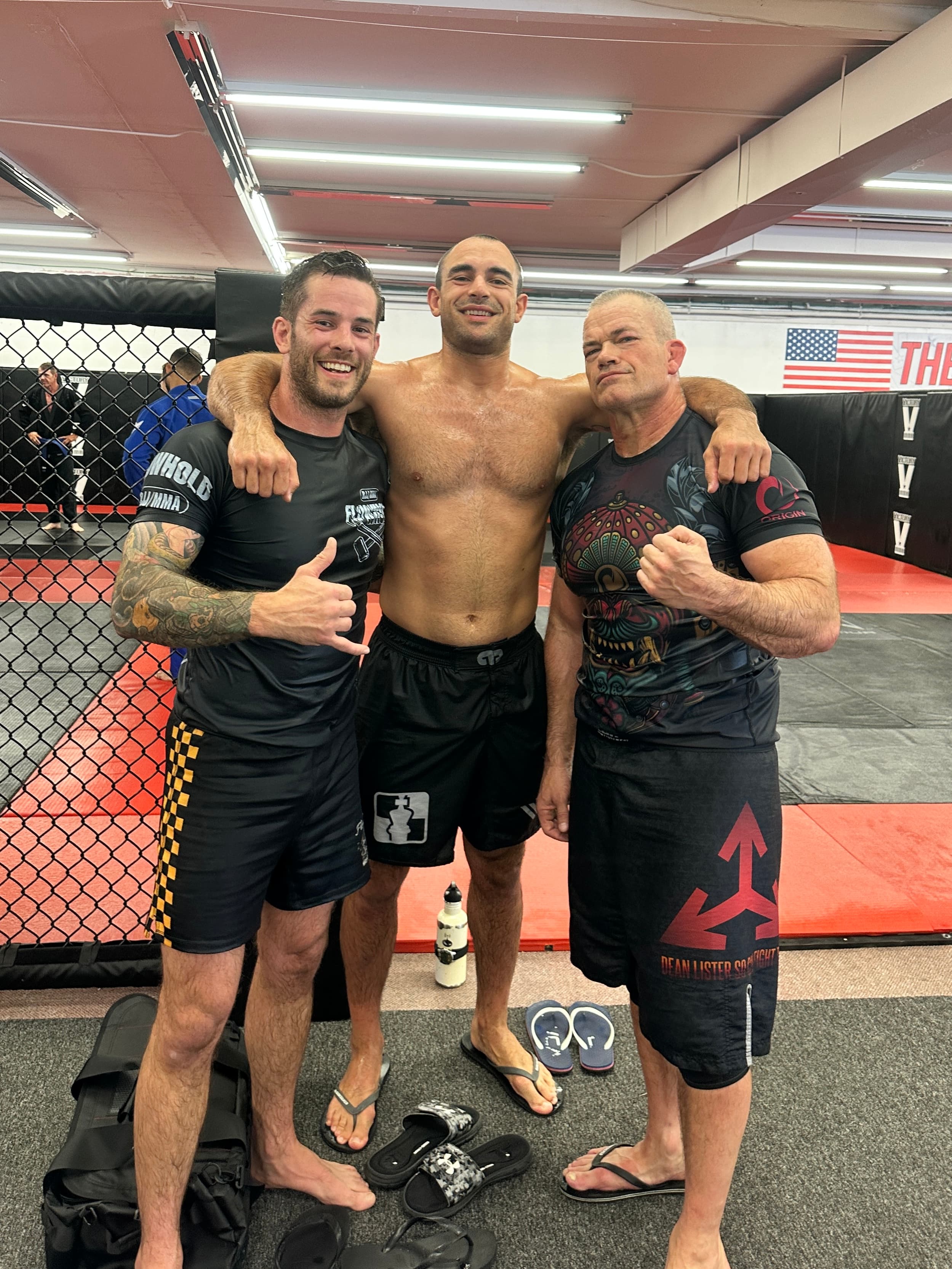 Noah with Jocko after training