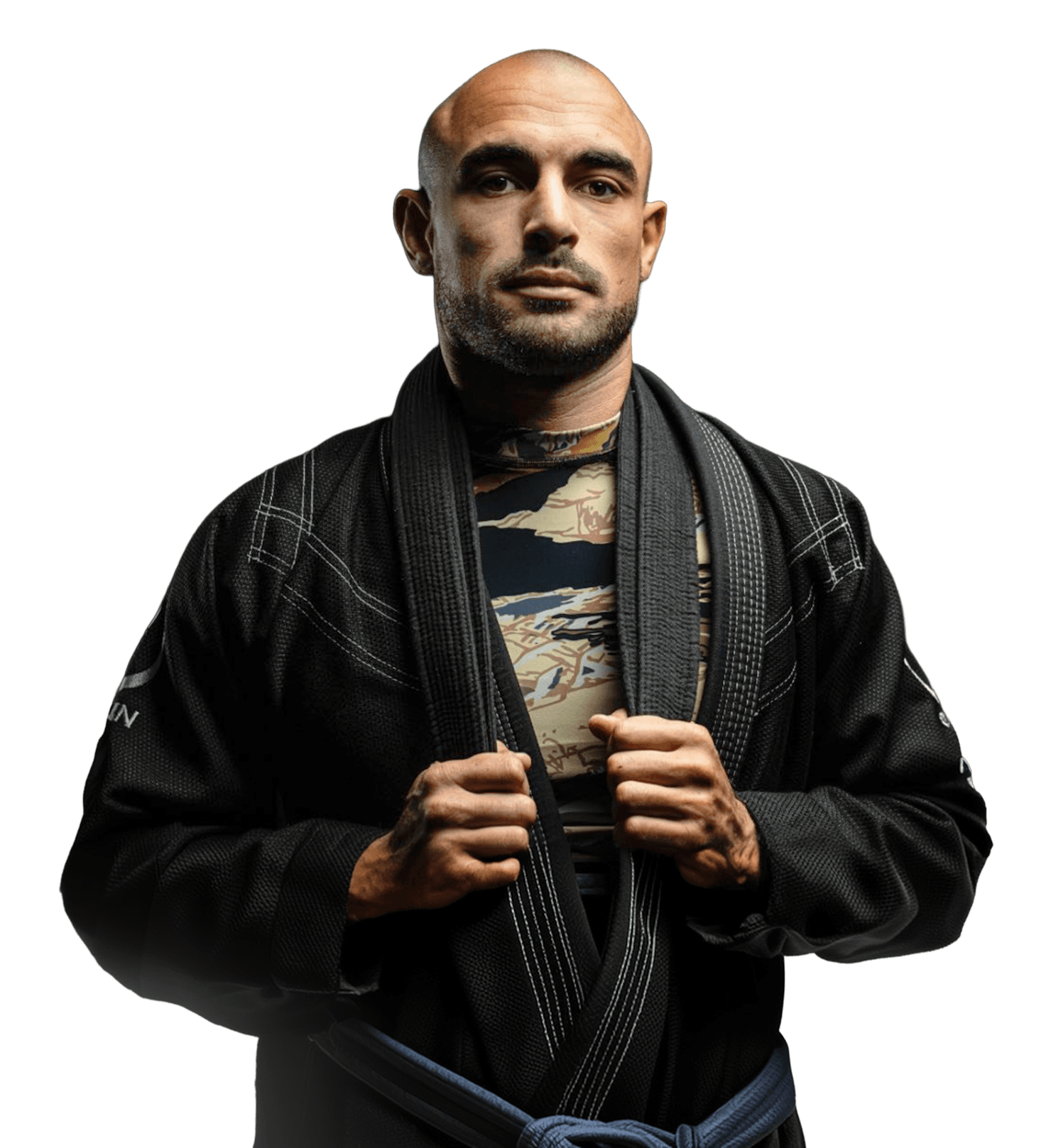 Victor Diaz, founder of Neo Combat Lab, in a black gi